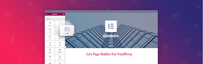 WordPress Page Builder elementor page builder
