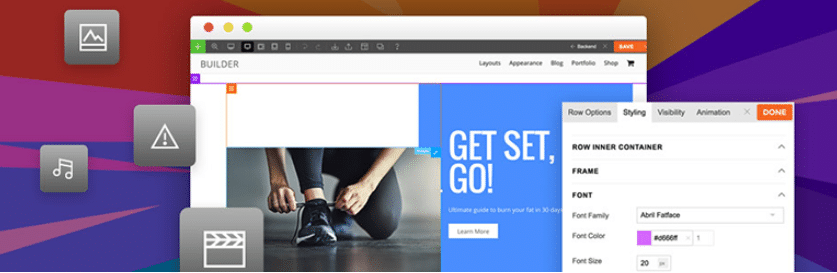 WordPress Page Builder themify builder
