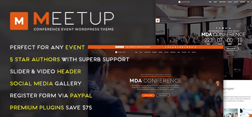 WordPress theme for conference site 2022