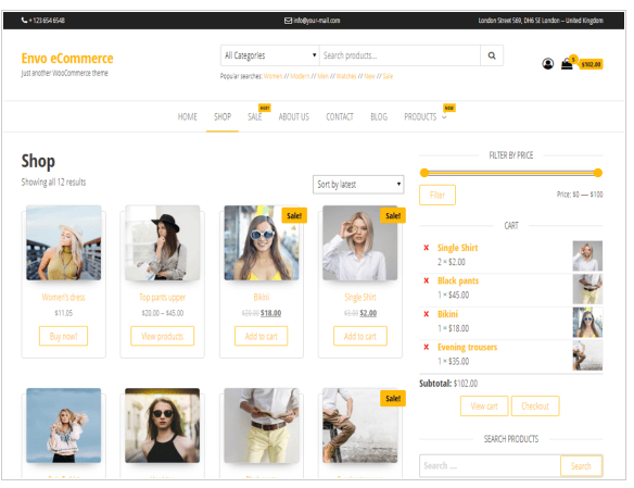 Choose the Best Ecommerce Themes to Help Better Conversions & Curation in 2026 9 responsive-free theme