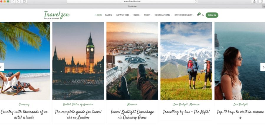 Opt-In for the Best Background Image for WordPress Website in 2026 5 travel bloggers theme