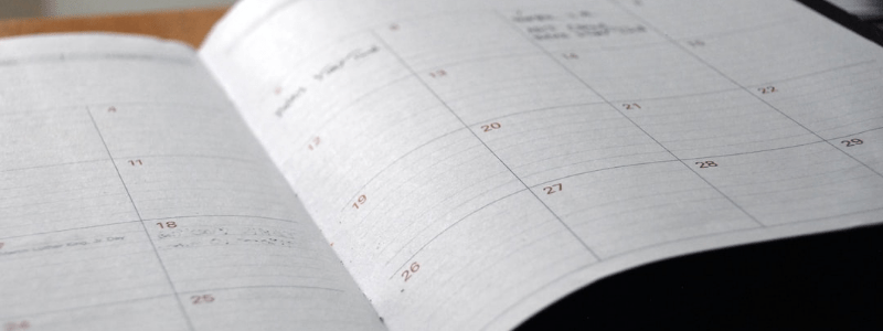 Create a content calendar- SEO content writing