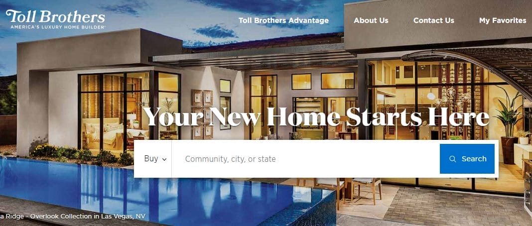 Crafting the Best: Construction Websites with Exceptional Design in 2026 10 Toll Brothers