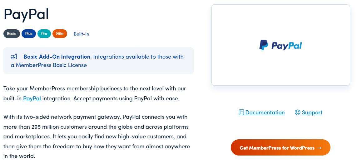 MemberPress PayPal  