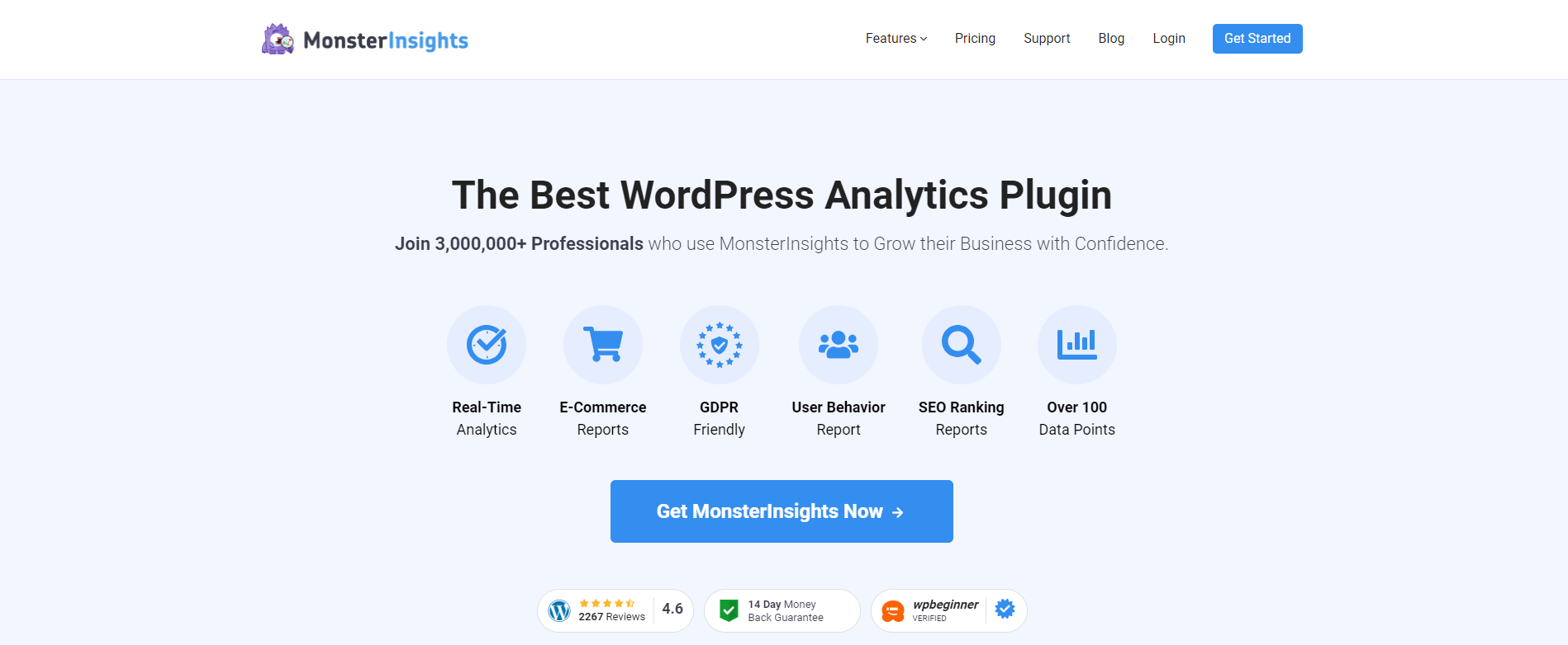 MosterInsight – The Best WordPress Analytics Plugin