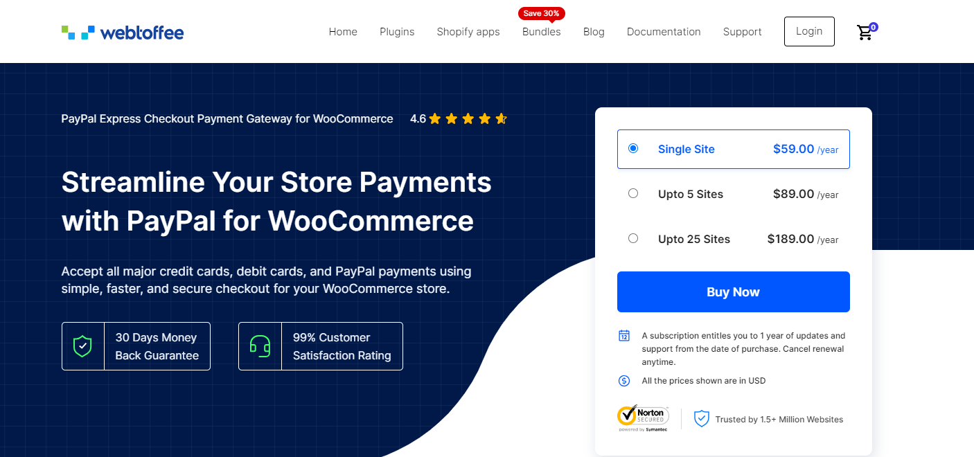 WebToffee PayPal Express Checkout Payment