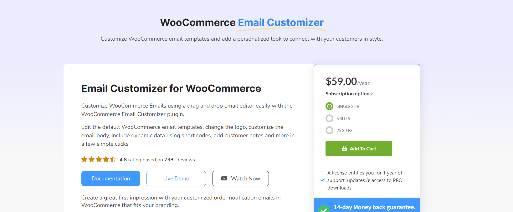 Email Customizer for WooCommerce – Flycart